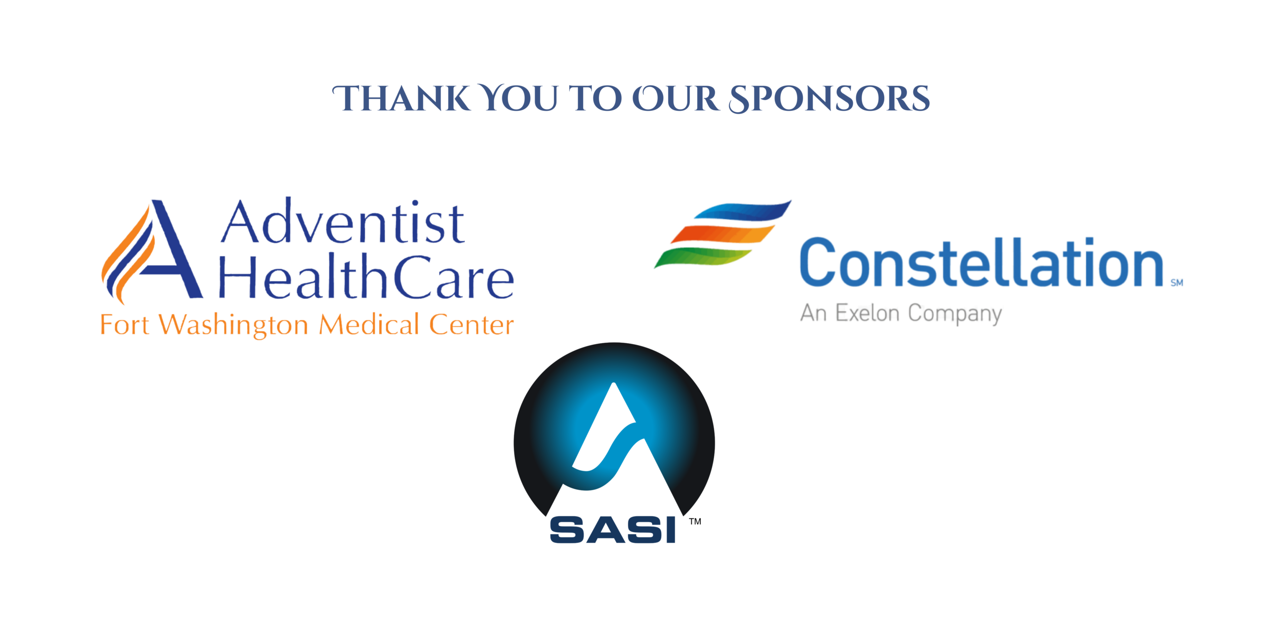 Website Conference Sponsors