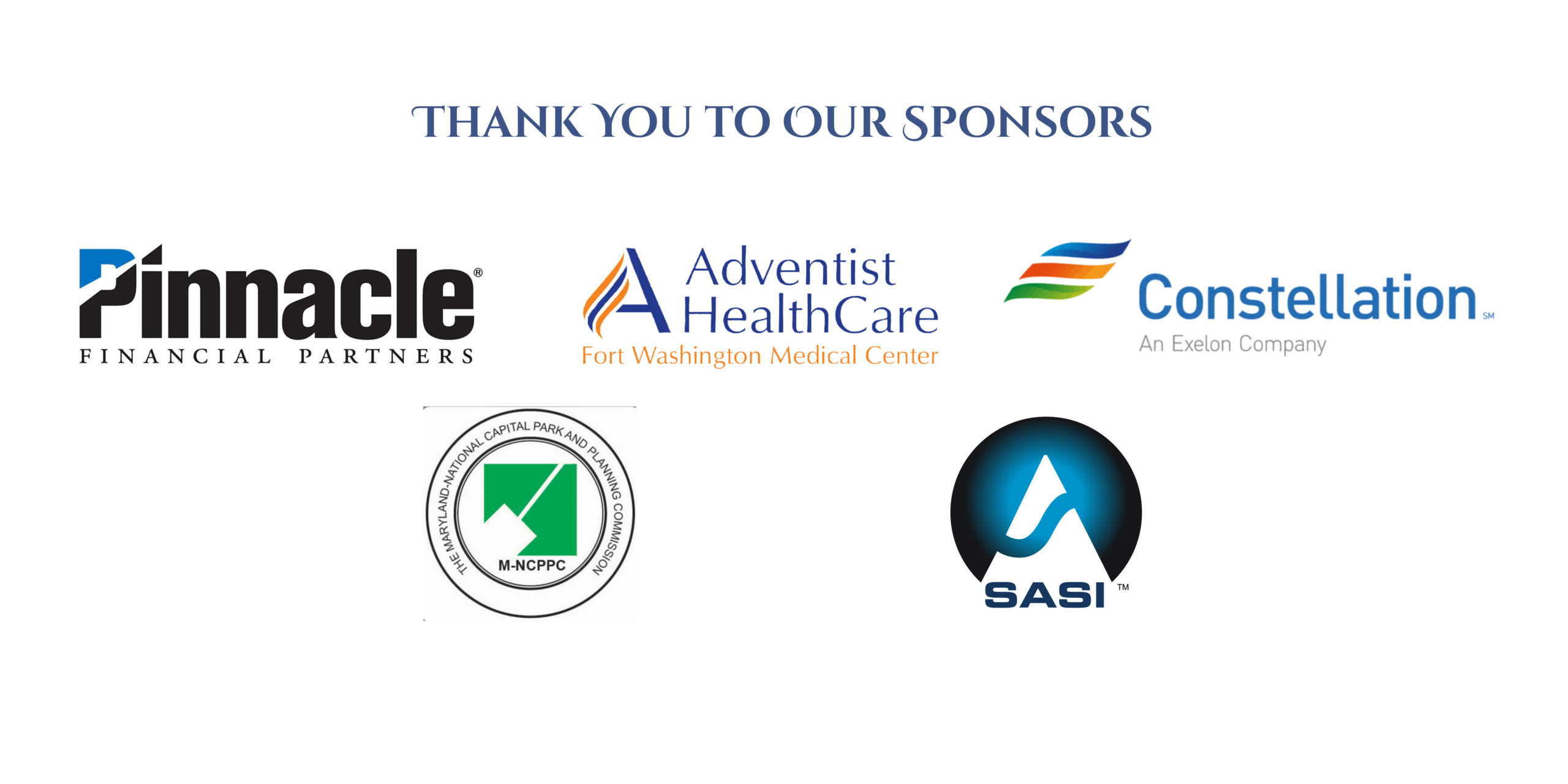Website Conference Sponsors